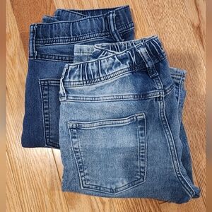 Set of 2! GAP Kids Stretch Slim Pull-On Jeans- Size XL